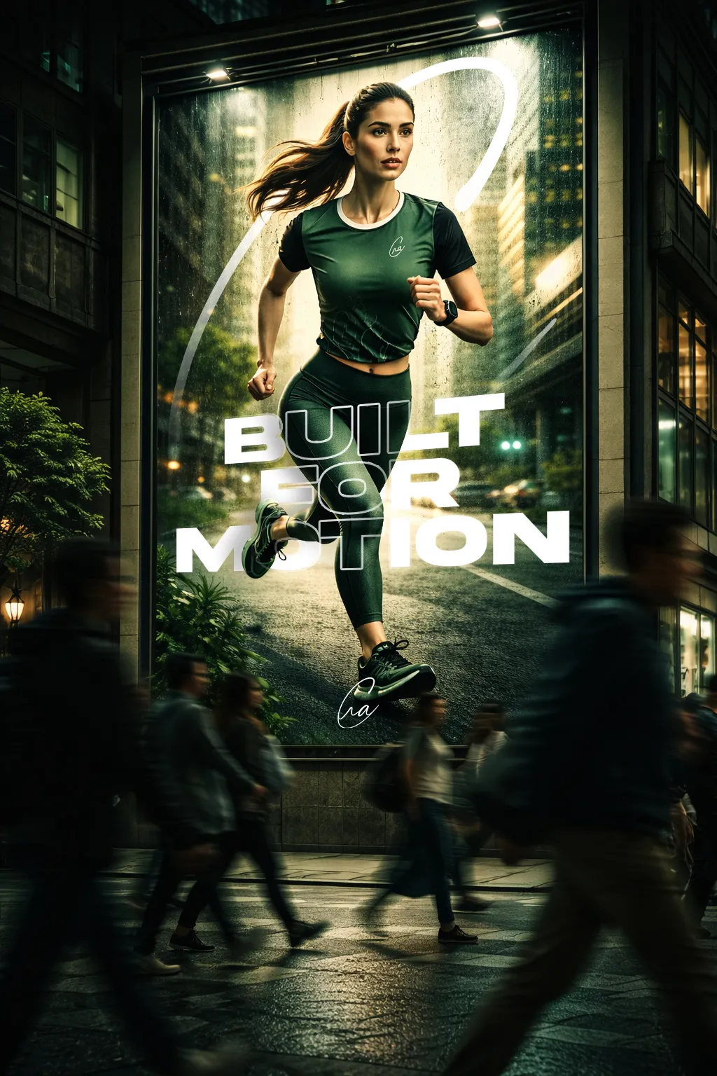 Revolutionize the CNA Sports Wear branding and visual identity